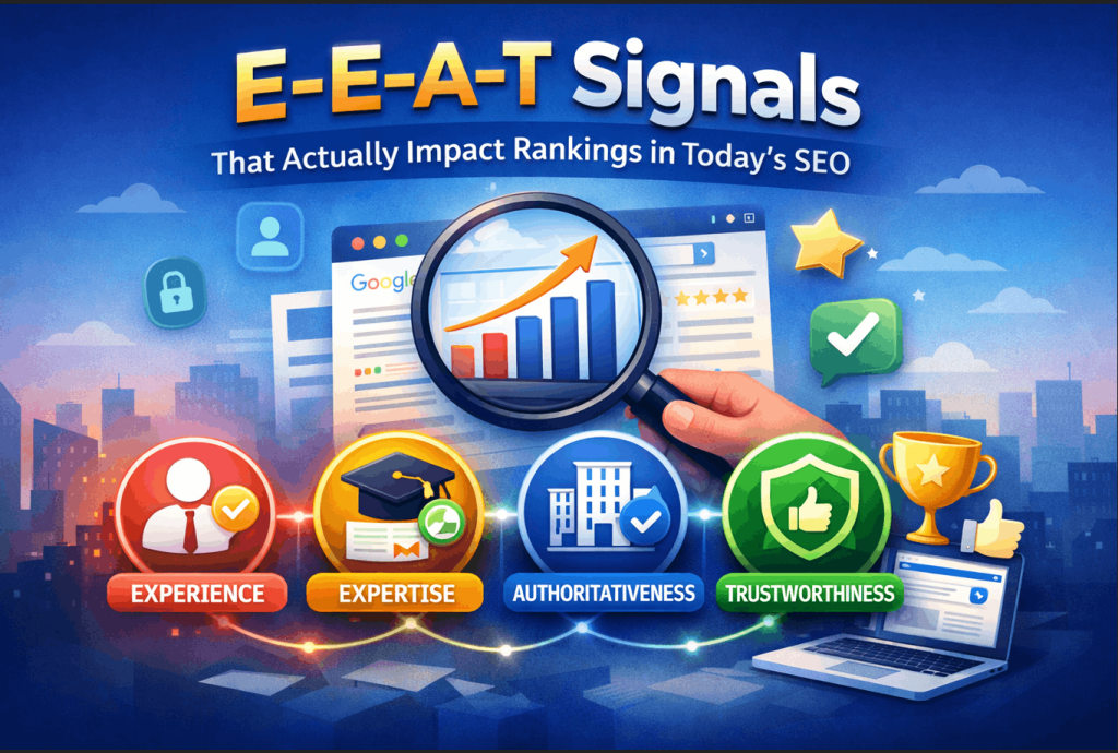 EEAT Signals that impact rankings