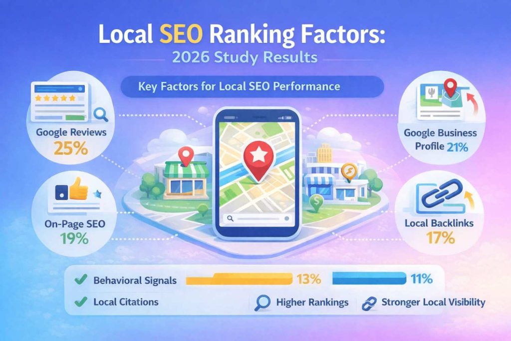 Local SEO 2026 Ranking Factors Image