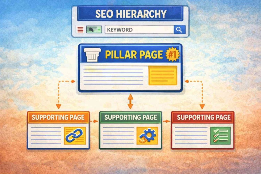Proper SEO structure.