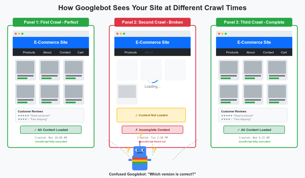 Google Bot crawl Timing